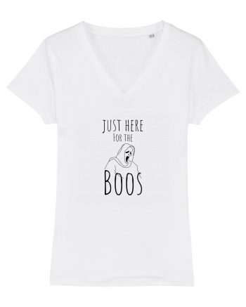 Just here for the Boos. (negru)  White