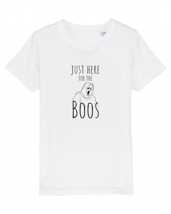 Just here for the Boos. (negru)  White