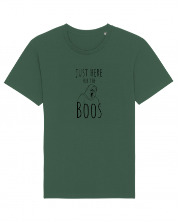 Just here for the Boos. (negru)  Bottle Green