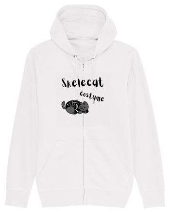 Skelecat costume (negru)  White