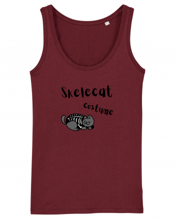 Skelecat costume (negru)  Burgundy