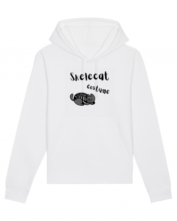 Skelecat costume (negru)  White