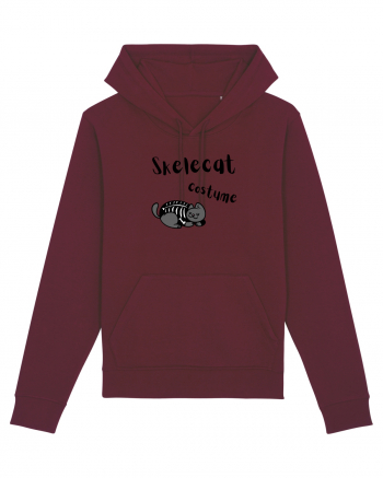 Skelecat costume (negru)  Burgundy