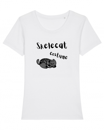 Skelecat costume (negru)  White