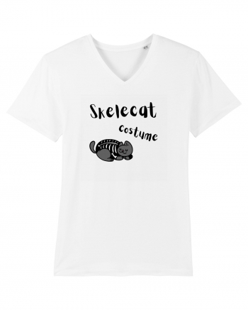 Skelecat costume (negru)  White