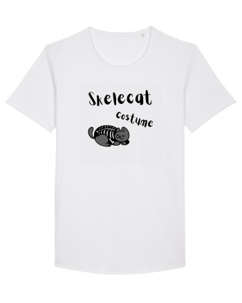 Skelecat costume (negru)  White