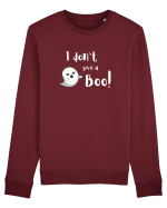 I don't give a Boo! (alb)  Bluză mânecă lungă Unisex Rise