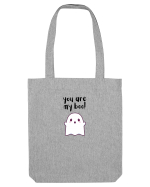 You are my boo! (negru) Sacoșă textilă
