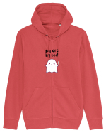 You are my boo! (negru) Hanorac cu fermoar Unisex Connector