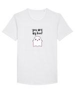 You are my boo! (negru) Tricou mânecă scurtă guler larg Bărbat Skater
