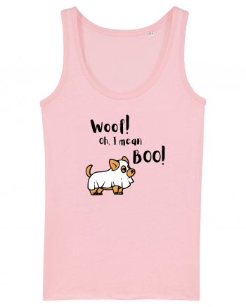 Woof! Oh, I mean Boo! (negru)  Cotton Pink