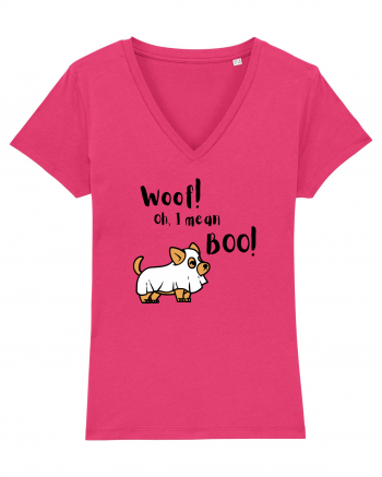 Woof! Oh, I mean Boo! (negru)  Raspberry