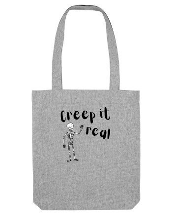 Creep it real (negru)  Heather Grey