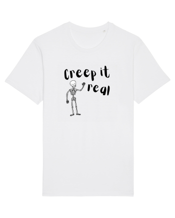 Creep it real (negru)  White