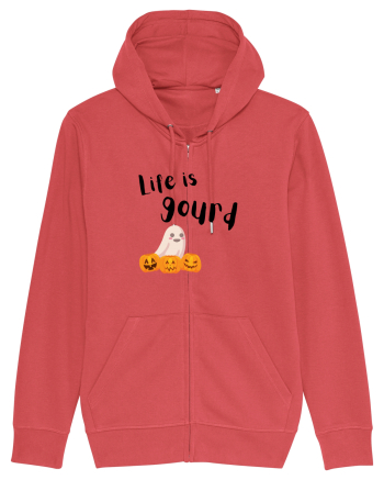 Life is Gourd  Carmine Red