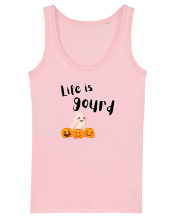 Life is Gourd  Cotton Pink