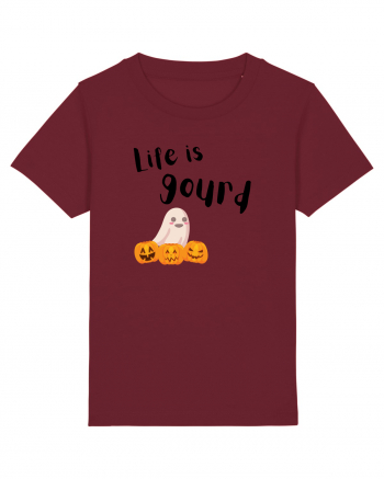 Life is Gourd  Burgundy