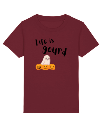 Life is Gourd  Burgundy