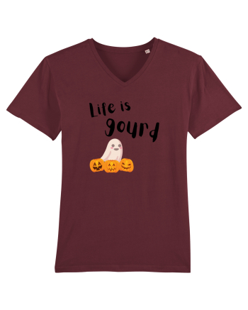 Life is Gourd  Burgundy