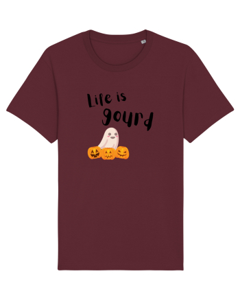 Life is Gourd  Burgundy
