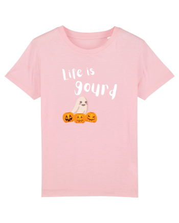Life is Gourd (alb)  Cotton Pink