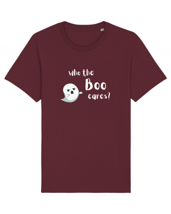 Who the boo cares? (alb)  Burgundy