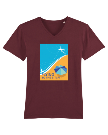 Flying to the Bitch Burgundy