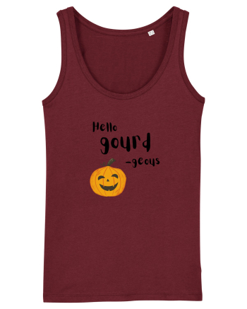 Hello gourd-geous (negru)  Burgundy