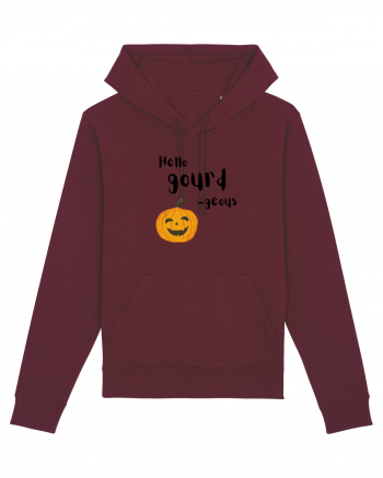 Hello gourd-geous (negru)  Burgundy