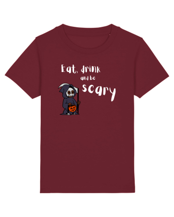 Eat, drink and be scary Burgundy