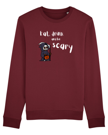 Eat, drink and be scary Burgundy