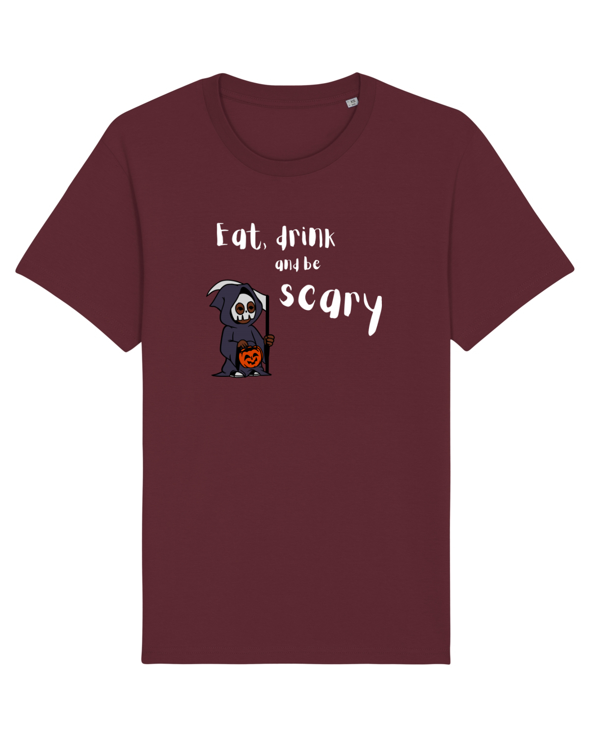 Tricou mânecă scurtă Unisex Rocker Burgundy