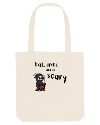 Eat, drink and be scary (negru)  Natural