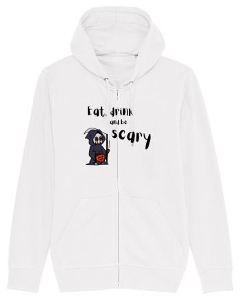 Eat, drink and be scary (negru)  White
