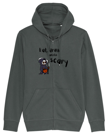 Eat, drink and be scary (negru)  Anthracite