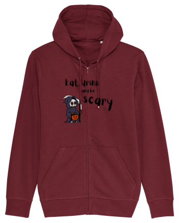 Eat, drink and be scary (negru)  Burgundy