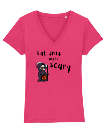 Eat, drink and be scary (negru)  Raspberry
