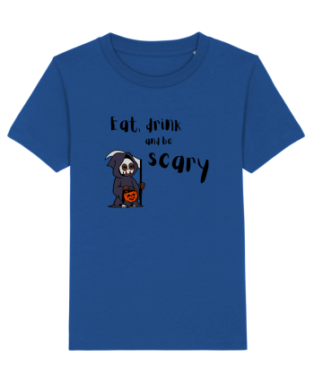 Eat, drink and be scary (negru)  Majorelle Blue