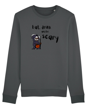Eat, drink and be scary (negru)  Anthracite