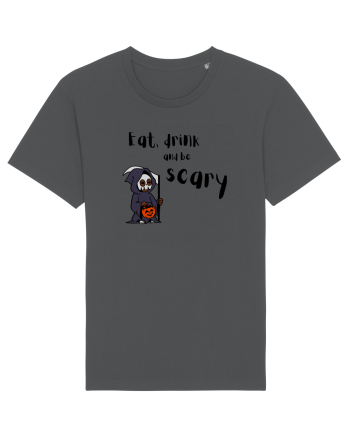 Eat, drink and be scary (negru)  Anthracite