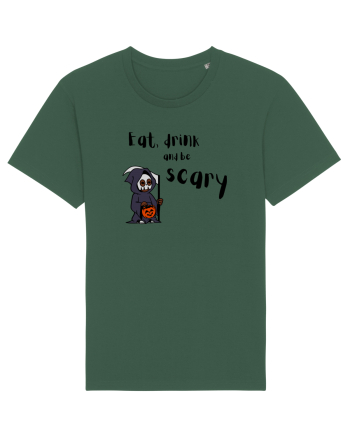 Eat, drink and be scary (negru)  Bottle Green