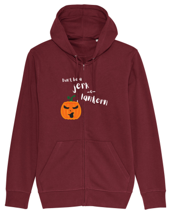 Don't be a jerk o lantern Burgundy