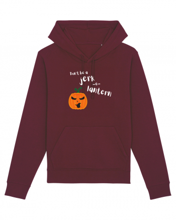 Don't be a jerk o lantern Burgundy