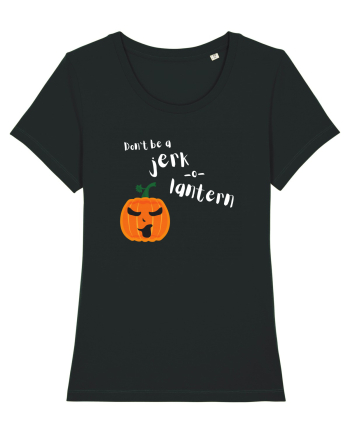 Don't be a jerk o lantern Black