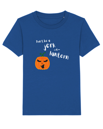 Don't be a jerk o lantern Majorelle Blue