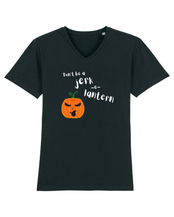 Don't be a jerk o lantern Black