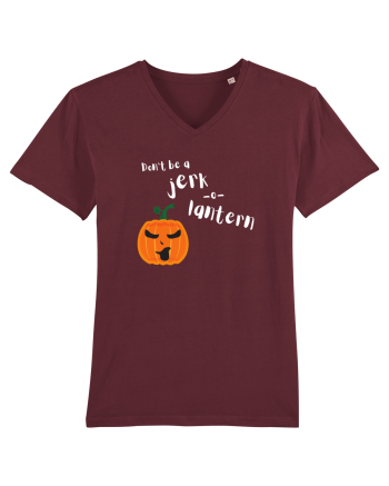 Don't be a jerk o lantern Burgundy