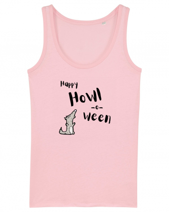 Happy Howl-o-ween  Cotton Pink