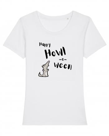 Happy Howl-o-ween  White