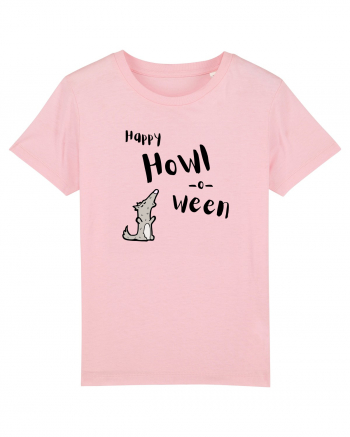 Happy Howl-o-ween  Cotton Pink